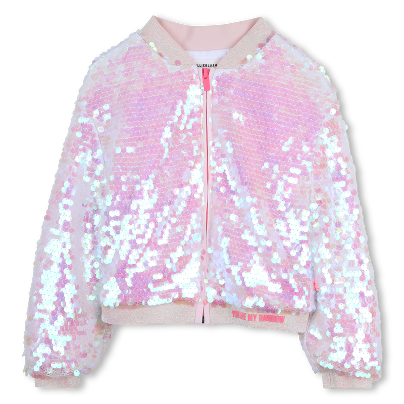 GLITZER-BOMBERJACKE BILLIEBLUSH 
                        M&Auml;DCHEN
