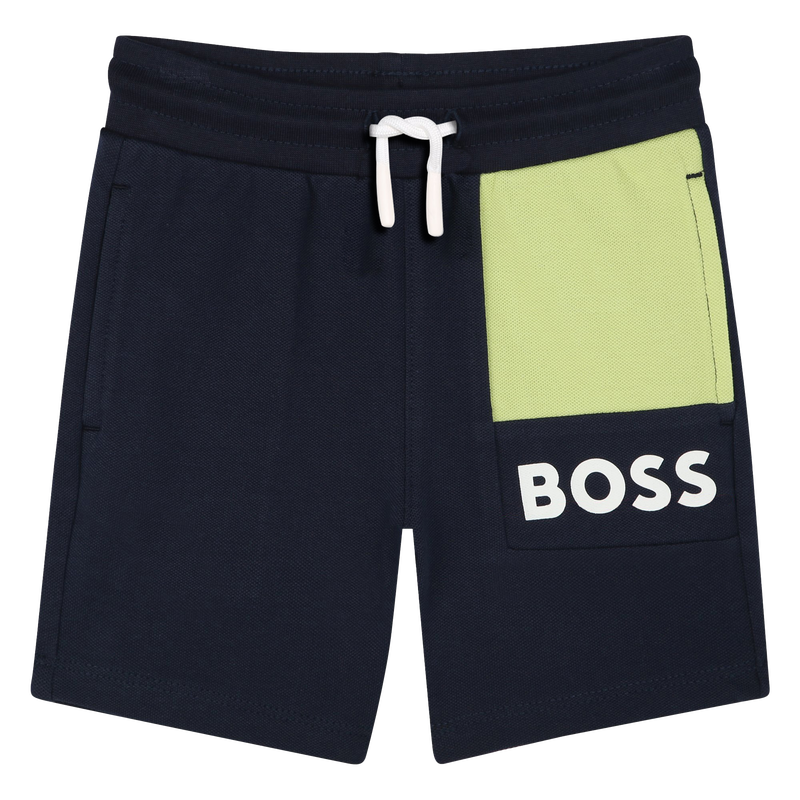 Gef&uuml;tterte Baumwollshorts BOSS 
                        JUNGE