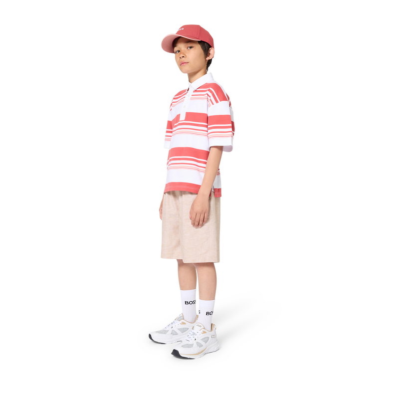 SNEAKER ZUM SCHN&Uuml;REN BOSS 
                        JUNGE