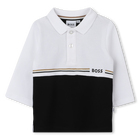 Lang&auml;rmeliges Poloshirt BOSS 
                    JUNGE