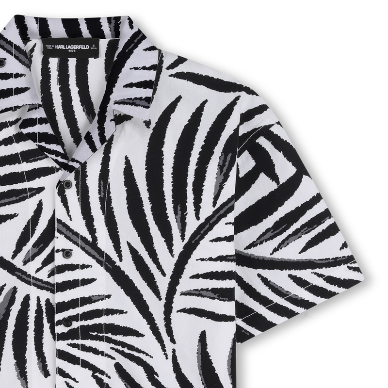 KURZ&Auml;RMELIGES HEMD KARL LAGERFELD KIDS 
                        JUNGE