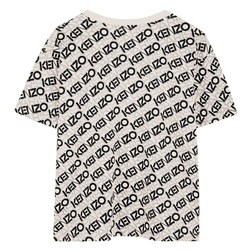 Baumwoll-T-Shirt mit Print KENZO KIDS 
                        JUNGE