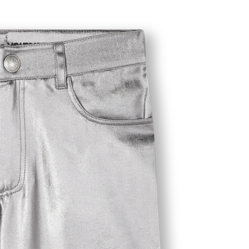 Silberne Hose mit weitem Bein ZADIG & VOLTAIRE 
                        M&Auml;DCHEN