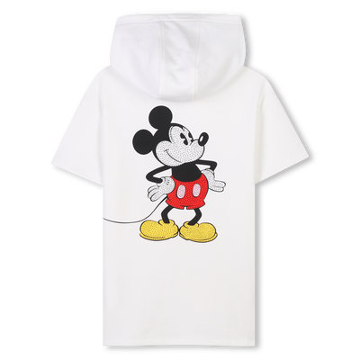 Baumwoll-Kleid mit Kapuze MARC JACOBS M&Auml;DCHEN