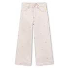Baumwollhose mit Herzen BILLIEBLUSH 
                    M&Auml;DCHEN
