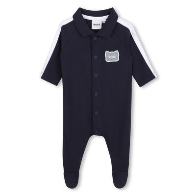 PYJAMA MIT DRUCKKNOPFVERSCHLUSS BOSS JUNGE