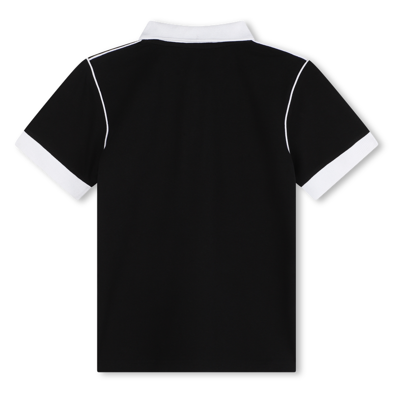 Gekn&ouml;pftes, zweifarbiges Polo DKNY 
                        JUNGE