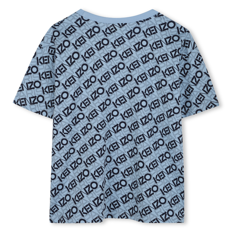 Baumwoll-T-Shirt mit Print KENZO KIDS 
                        JUNGE