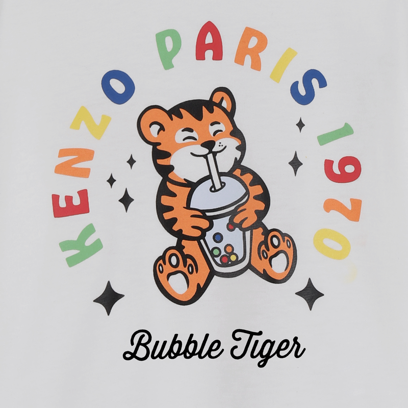 SET AUS T-SHIRT UND SHORTS KENZO KIDS 
                        JUNGE