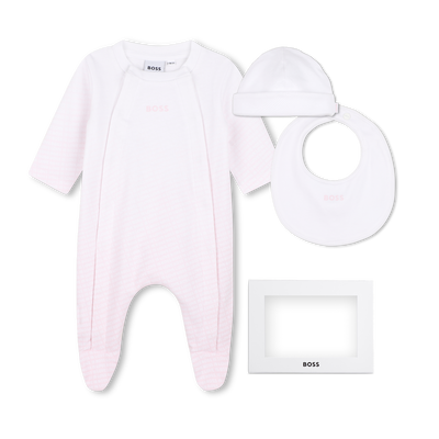 Pyjama-Set mit M&uuml;tze und L&auml;tzchen BOSS M&Auml;DCHEN