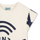 Bedrucktes Molton-T-Shirt KENZO KIDS 
                    M&Auml;DCHEN