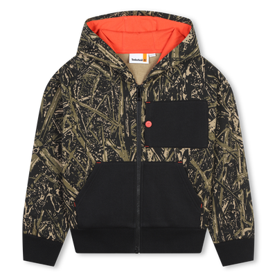 Molton-Cardigan mit Kapuze TIMBERLAND JUNGE