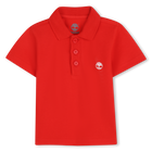 Kurz&auml;rmeliges poloshirt, ROT, hi-res