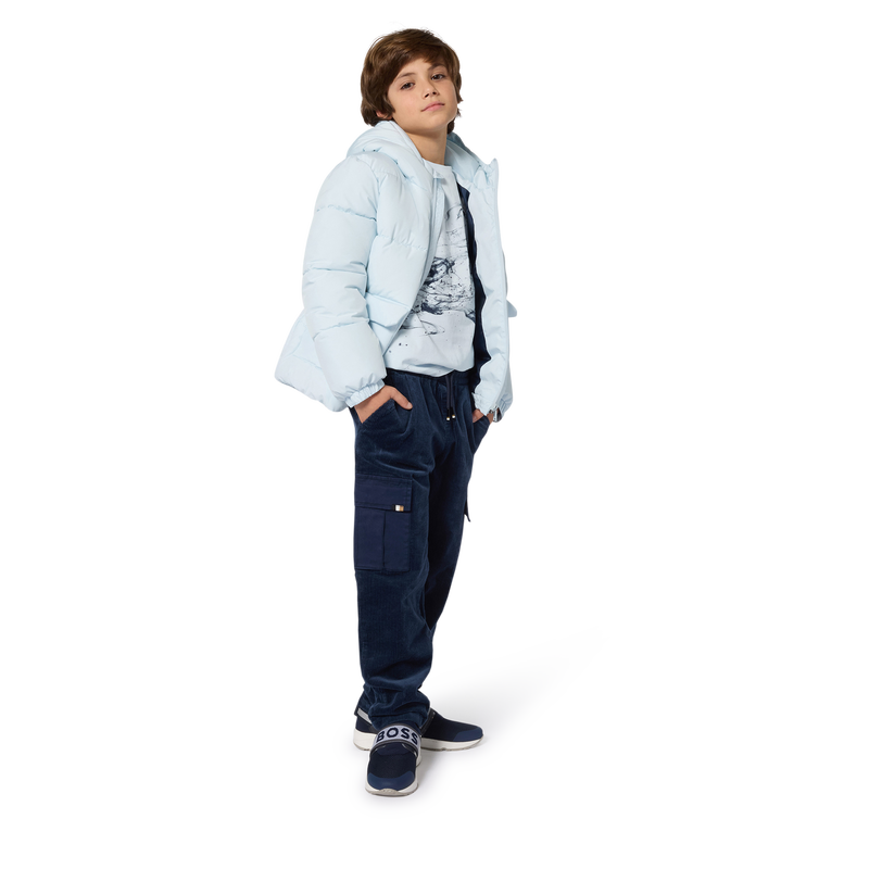 Hose aus Samt BOSS 
                        JUNGE