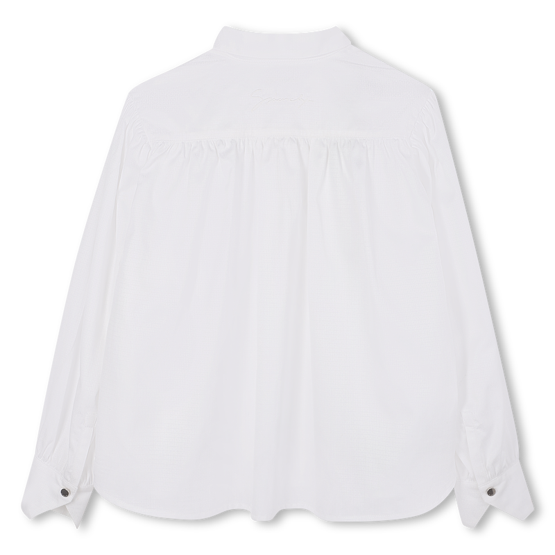 Hemd aus Baumwoll-Jacquard GIVENCHY 
                        M&Auml;DCHEN