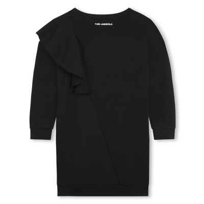 Gerades Kleid mit Volants KARL LAGERFELD KIDS M&Auml;DCHEN