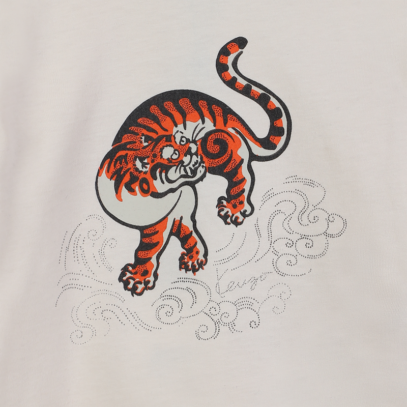 Langarm-T-Shirt KENZO KIDS 
                        M&Auml;DCHEN