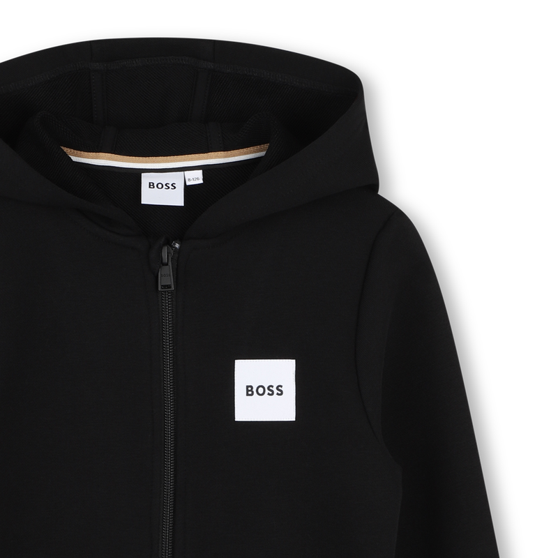 KAPUZENPULLOVER MIT REISSVERSCHLUSS BOSS 
                        JUNGE