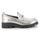 Loafer aus Metallic-Rindsleder DKNY 
                    M&Auml;DCHEN