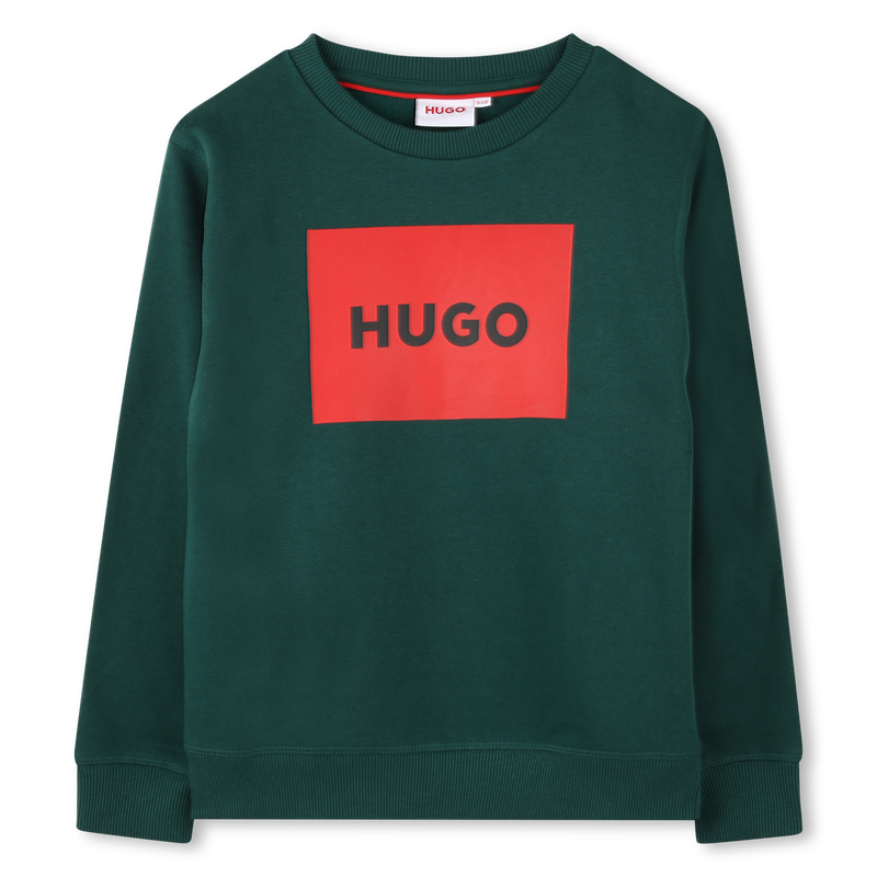 Sweatshirt aus Molton HUGO 
                        JUNGE