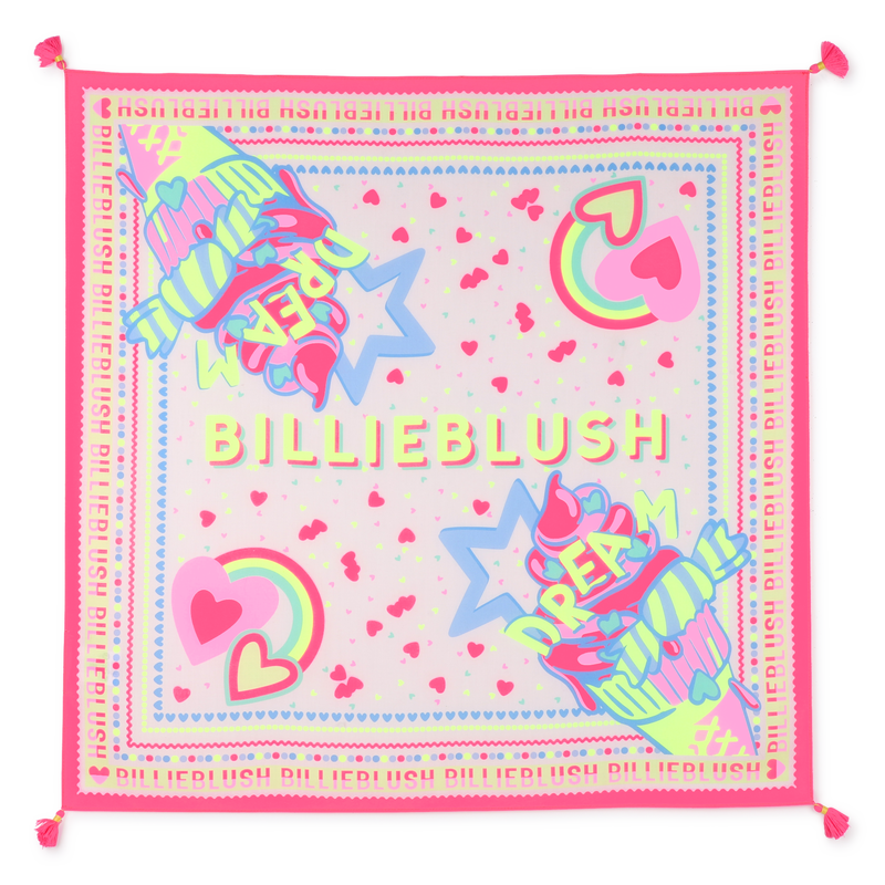 AUSGEFALLENER SCHAL MIT PRINT BILLIEBLUSH 
                        MÄDCHEN