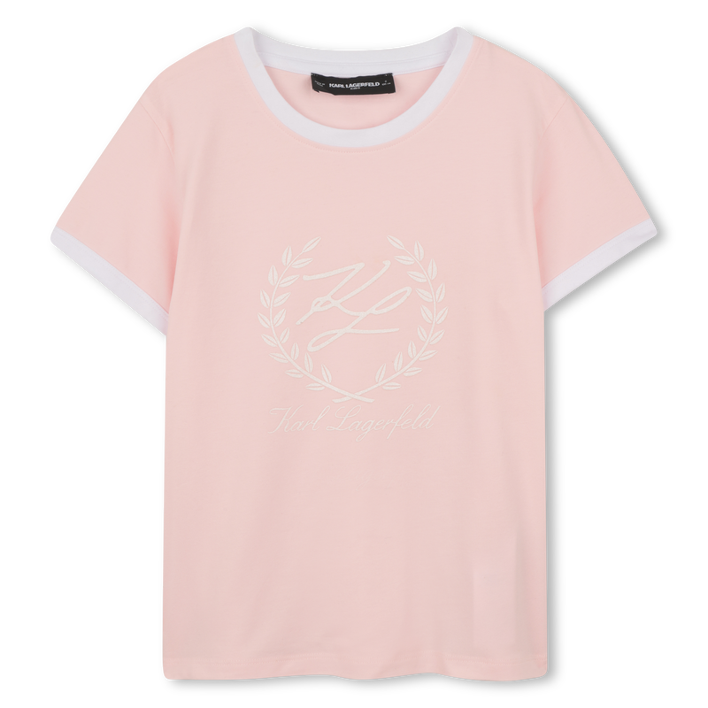 KURZ&Auml;RMELIGES T-SHIRT KARL LAGERFELD KIDS 
                        M&Auml;DCHEN