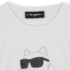Langarm-T-Shirt KARL LAGERFELD KIDS 
                    M&Auml;DCHEN