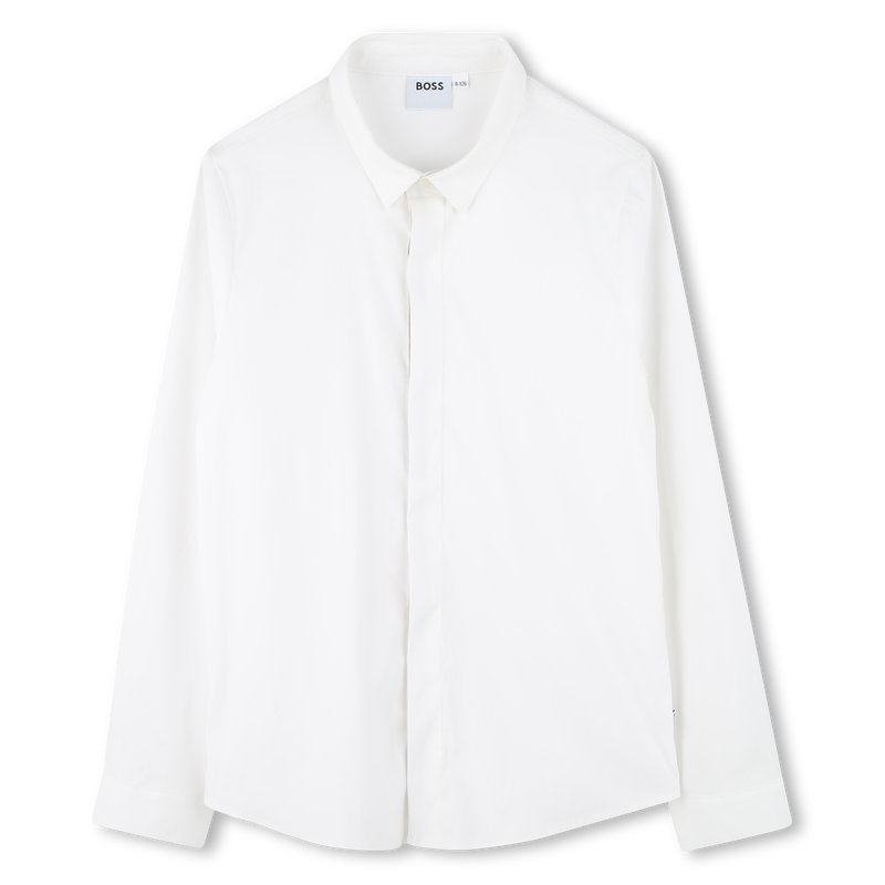 Eng anliegendes Popeline-Hemd BOSS 
                        JUNGE