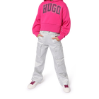 Sweatshirt aus Molton HUGO 
                    M&Auml;DCHEN