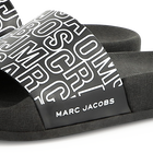 Pantoletten mit Muster MARC JACOBS 
                    JUNGE