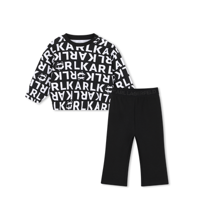 Sweat- und Hosenanzug KARL LAGERFELD KIDS M&Auml;DCHEN