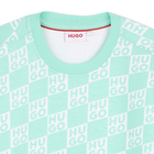 Kurz&auml;rmeliges kleid HUGO 
                    M&Auml;DCHEN