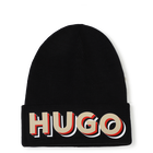 Strickm&uuml;tze mit Umschlag HUGO 
                    JUNGE