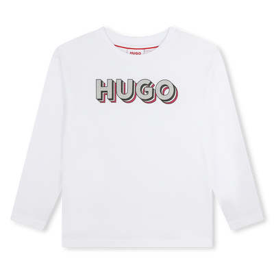 T-Shirt mit Logo-Print HUGO M&Auml;DCHEN