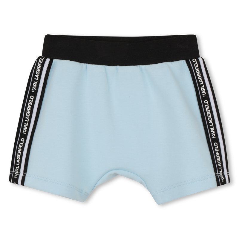 SET AUS T-SHIRT UND SHORTS KARL LAGERFELD KIDS 
                        JUNGE