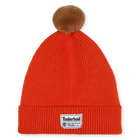 Strickm&uuml;tze mit Bommel TIMBERLAND 
                    JUNGE