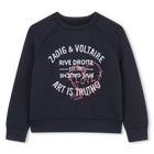 Bedrucktes Sweatshirt ZADIG & VOLTAIRE 
                    M&Auml;DCHEN