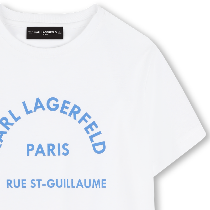 Kurzarm-T-Shirt KARL LAGERFELD KIDS 
                        JUNGE
