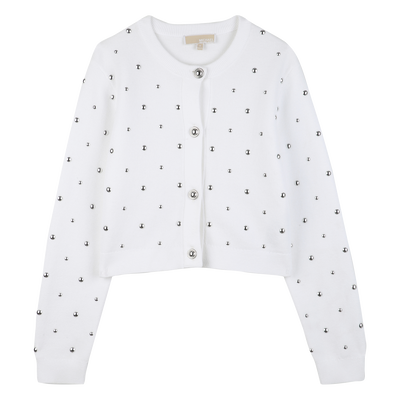 STRICKJACKE MIT KN&Ouml;PFEN MICHAEL KORS M&Auml;DCHEN