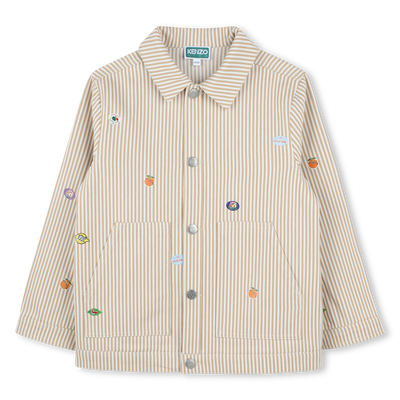 Gestreifte Jacke KENZO KIDS UNISEX