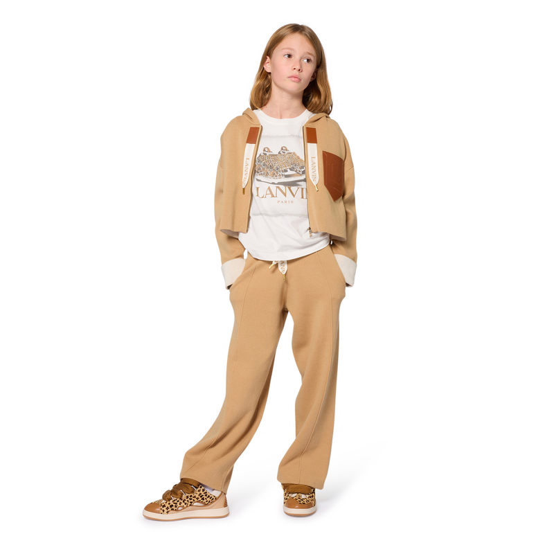 Cardigan aus Strick mit Kapuze LANVIN 
                        M&Auml;DCHEN