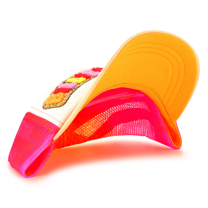 Kappe mit Bouclette-Badge BILLIEBLUSH 
                        M&Auml;DCHEN