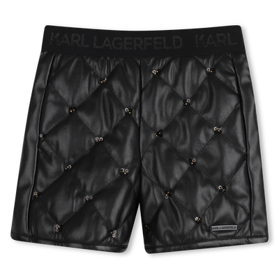 Bermudas mit Strass KARL LAGERFELD KIDS M&Auml;DCHEN