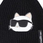 Set aus M&uuml;tze + Halsw&auml;rmer KARL LAGERFELD KIDS 
                    M&Auml;DCHEN
