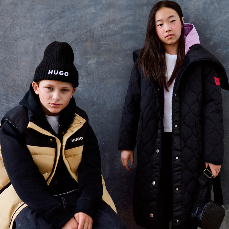 Langer Parka mit Kapuze HUGO 
                        M&Auml;DCHEN