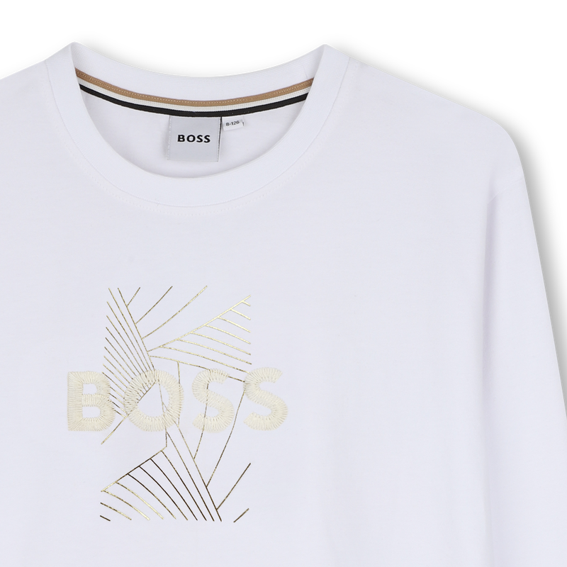 Langarmshirt BOSS 
                        M&Auml;DCHEN