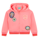 Sweatshirt mit Rei&szlig;verschluss KENZO KIDS 
                    M&Auml;DCHEN
