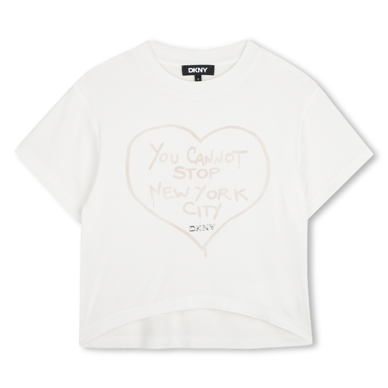 T-Shirt mit kurzen &Auml;rmeln DKNY 
                        M&Auml;DCHEN