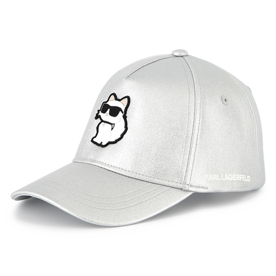 Verstellbares Cap mit Badge KARL LAGERFELD KIDS M&Auml;DCHEN