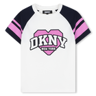 T-Shirt mit kurzen &Auml;rmeln DKNY 
                    M&Auml;DCHEN